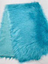 Shaggy Vegan Faux Fur Faux Fur Fabric - 58" Width, Color Options (1 Yard)