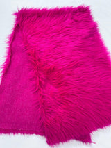 Shaggy Vegan Faux Fur Faux Fur Fabric - 58" Width, Color Options (1 Yard)