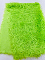 Shaggy Vegan Faux Fur Faux Fur Fabric - 58" Width, Color Options (1 Yard)