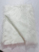 Shaggy Vegan Faux Fur Faux Fur Fabric - 58" Width, Color Options (1 Yard)