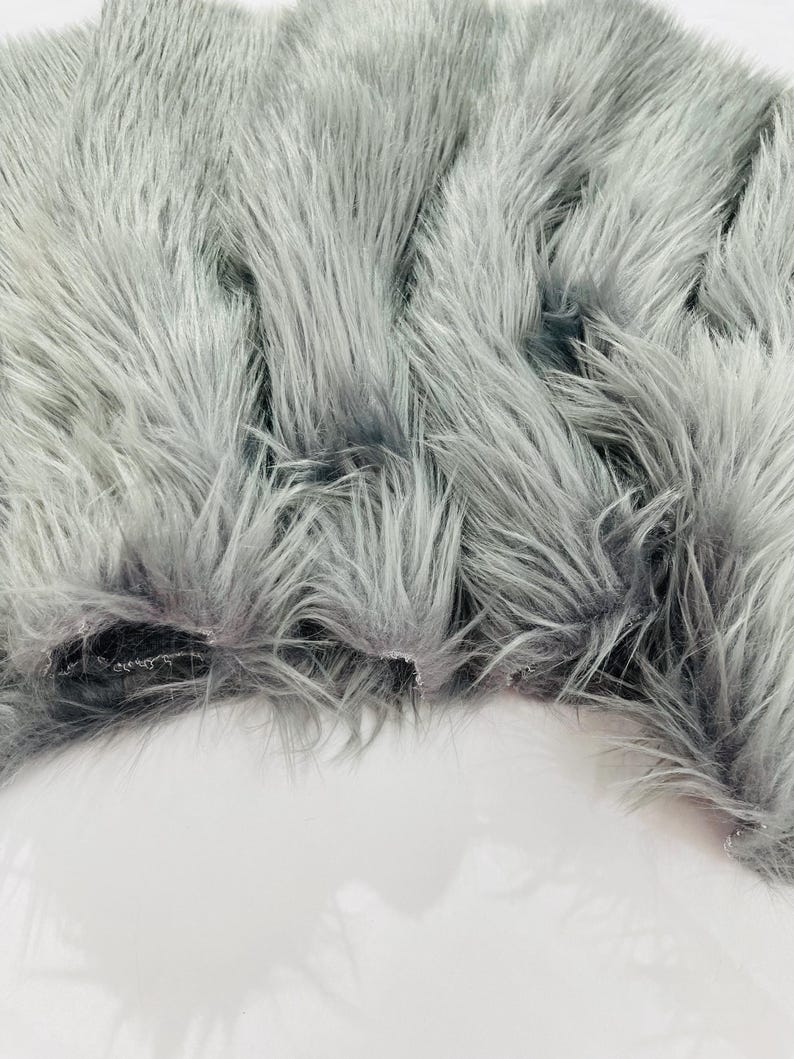 Shaggy Vegan Faux Fur Faux Fur Fabric - 58" Width, Color Options (1 Yard)