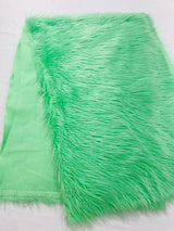 Shaggy Vegan Faux Fur Faux Fur Fabric - 58" Width, Color Options (1 Yard)