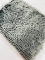 Shaggy Vegan Faux Fur Faux Fur Fabric - 58" Width, Color Options (1 Yard)