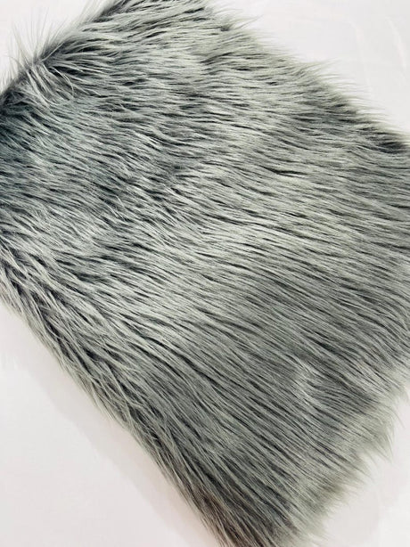 Shaggy Vegan Faux Fur Faux Fur Fabric - 58" Width, Color Options (1 Yard)