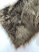 Shaggy Vegan Faux Fur Faux Fur Fabric - 58" Width, Color Options (1 Yard)