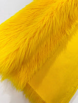 Shaggy Vegan Faux Fur Faux Fur Fabric - 58" Width, Color Options (1 Yard)