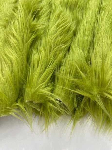 Shaggy Vegan Faux Fur Faux Fur Fabric - 58" Width, Color Options (1 Yard)