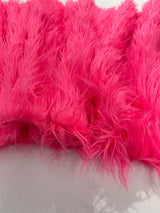 Shaggy Vegan Faux Fur Faux Fur Fabric - 58" Width, Color Options (1 Yard)