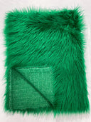 Shaggy Vegan Faux Fur Faux Fur Fabric - 58" Width, Color Options (1 Yard)
