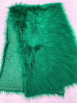 Shaggy Vegan Faux Fur Faux Fur Fabric - 58" Width, Color Options (1 Yard)