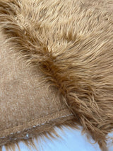 Shaggy Vegan Faux Fur Faux Fur Fabric - 58" Width, Color Options (1 Yard)