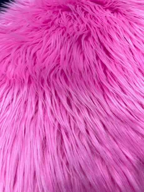 Shaggy Vegan Faux Fur Faux Fur Fabric - 58" Width, Color Options (1 Yard)