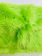 Shaggy Vegan Faux Fur Faux Fur Fabric - 58" Width, Color Options (1 Yard)
