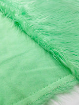 Shaggy Vegan Faux Fur Faux Fur Fabric - 58" Width, Color Options (1 Yard)