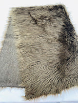 Shaggy Vegan Faux Fur Faux Fur Fabric - 58" Width, Color Options (1 Yard)