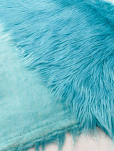 Shaggy Vegan Faux Fur Faux Fur Fabric - 58" Width, Color Options (1 Yard)