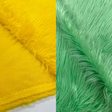 Shaggy Vegan Faux Fur Faux Fur Fabric - 58" Width, Color Options (1 Yard)