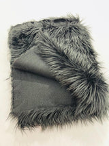 Shaggy Vegan Faux Fur Faux Fur Fabric - 58" Width, Color Options (1 Yard)