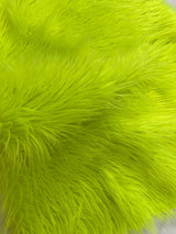 Shaggy Vegan Faux Fur Faux Fur Fabric - 58" Width, Color Options (1 Yard)