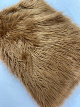 Shaggy Vegan Faux Fur Faux Fur Fabric - 58" Width, Color Options (1 Yard)