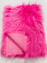 Shaggy Vegan Faux Fur Faux Fur Fabric - 58" Width, Color Options (1 Yard)
