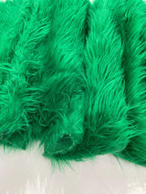 Shaggy Vegan Faux Fur Faux Fur Fabric - 58" Width, Color Options (1 Yard)