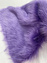 Shaggy Vegan Faux Fur Faux Fur Fabric - 58" Width, Color Options (1 Yard)
