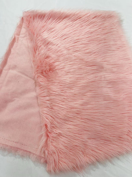 Shaggy Vegan Faux Fur Faux Fur Fabric - 58" Width, Color Options (1 Yard)