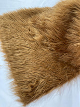 Shaggy Vegan Faux Fur Faux Fur Fabric - 58" Width, Color Options (1 Yard)
