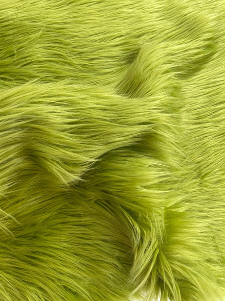 Shaggy Vegan Faux Fur Faux Fur Fabric - 58" Width, Color Options (1 Yard)