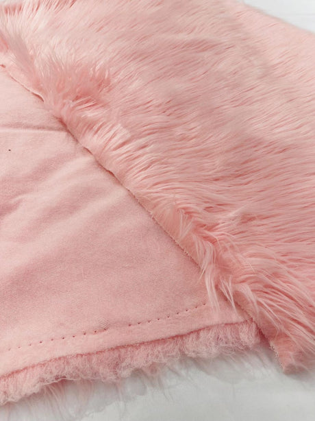 Shaggy Vegan Faux Fur Faux Fur Fabric - 58" Width, Color Options (1 Yard)