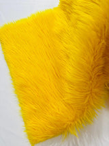 Shaggy Vegan Faux Fur Faux Fur Fabric - 58" Width, Color Options (1 Yard)