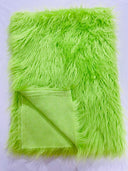 Shaggy Vegan Faux Fur Faux Fur Fabric - 58" Width, Color Options (1 Yard)