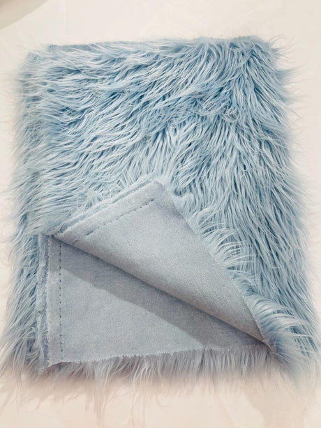Shaggy Vegan Faux Fur Faux Fur Fabric - 58" Width, Color Options (1 Yard)