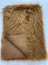 Shaggy Vegan Faux Fur Faux Fur Fabric - 58" Width, Color Options (1 Yard)