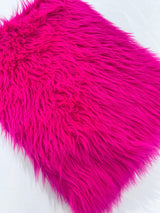 Shaggy Vegan Faux Fur Faux Fur Fabric - 58" Width, Color Options (1 Yard)