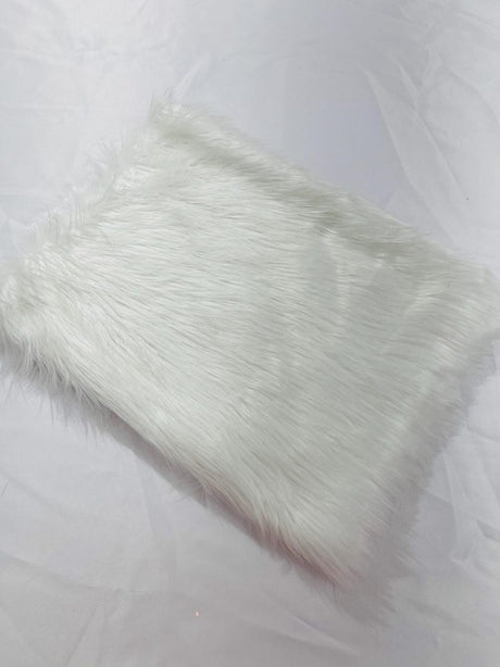 Shaggy Vegan Faux Fur Faux Fur Fabric - 58" Width, Color Options (1 Yard)