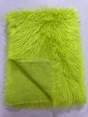 Shaggy Vegan Faux Fur Faux Fur Fabric - 58" Width, Color Options (1 Yard)