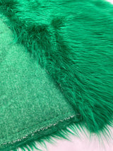 Shaggy Vegan Faux Fur Faux Fur Fabric - 58" Width, Color Options (1 Yard)