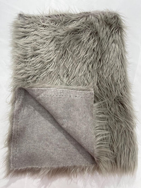 Shaggy Vegan Faux Fur Faux Fur Fabric - 58" Width, Color Options (1 Yard)