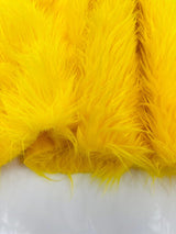Shaggy Vegan Faux Fur Faux Fur Fabric - 58" Width, Color Options (1 Yard)