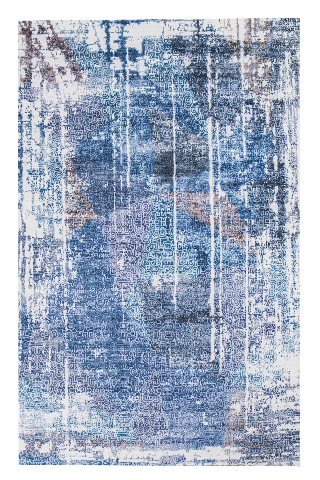 SHAH-21 Polyester Fabric - Foldable Anti-Slip Area Rug, 5' X 8', 8' X 11" (1 Piece)