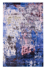 SHAH-22 Polyester Area Rug Fabric - Foldable Anti-Slip, 5' X 8' (1 Piece)