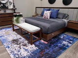SHAH-22 Polyester Area Rug Fabric - Foldable Anti-Slip, 5' X 8' (1 Piece)