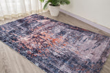 SHAH-23 Polyester Fabric - Foldable Anti-Slip Area Rug, 5' X 8' And 8' X 11' (1 Piece)