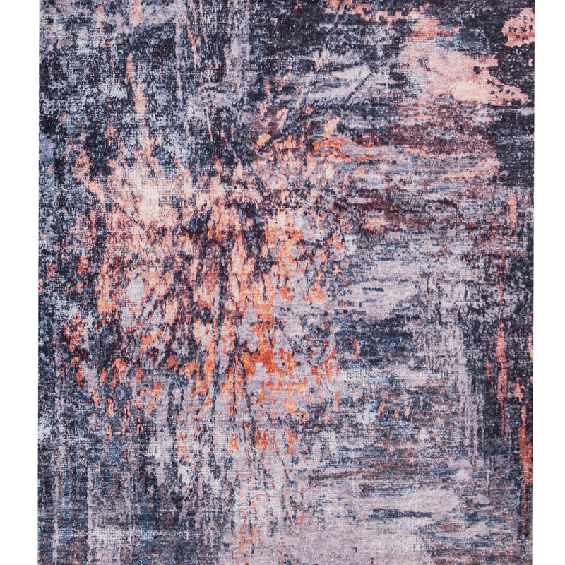 SHAH-23 Polyester Fabric - Foldable Anti-Slip Area Rug, 5' X 8' And 8' X 11' (1 Piece)
