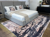 SHAH-24 Polyester Fabric - Foldable Anti-Slip Area Rug, 5' X 8', 8' X 11' (1 Piece)