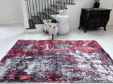 SHAH-26 Polyester Fabric - Foldable Anti-Slip Area Rug, 5' X 8', 8' X 11" (1 Unit)