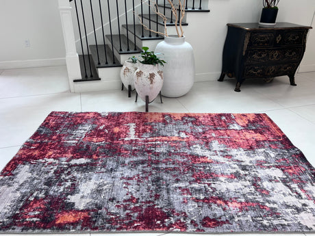 SHAH-26 Polyester Fabric - Foldable Anti-Slip Area Rug, 5' X 8', 8' X 11" (1 Unit)