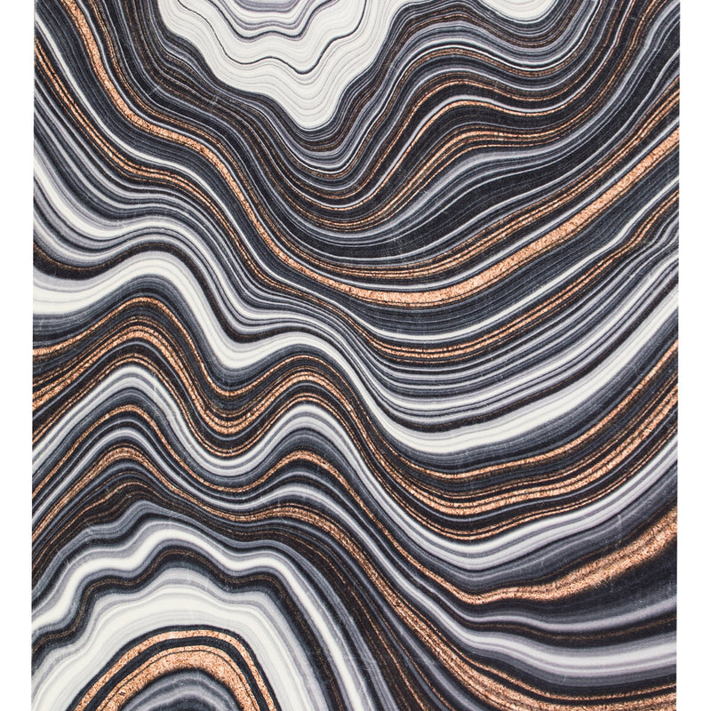 SHAH-27 Polyester Fabric - Foldable Anti-Slip Area Rug, 5' X 8' And 8' X 11' (1 Piece)